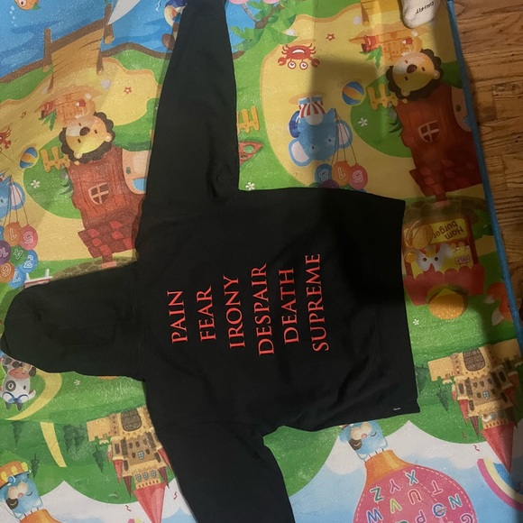SUPREME THE CROW HOODED SWEATSHIRT - Picture 6 of 6